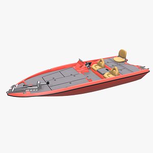 Bass Fishing Boat PBR