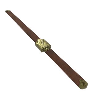 metallic 3D model