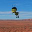 3d model of cartoon bee