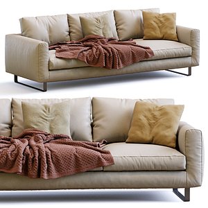 Leather Sofa Prostoria Elegance model