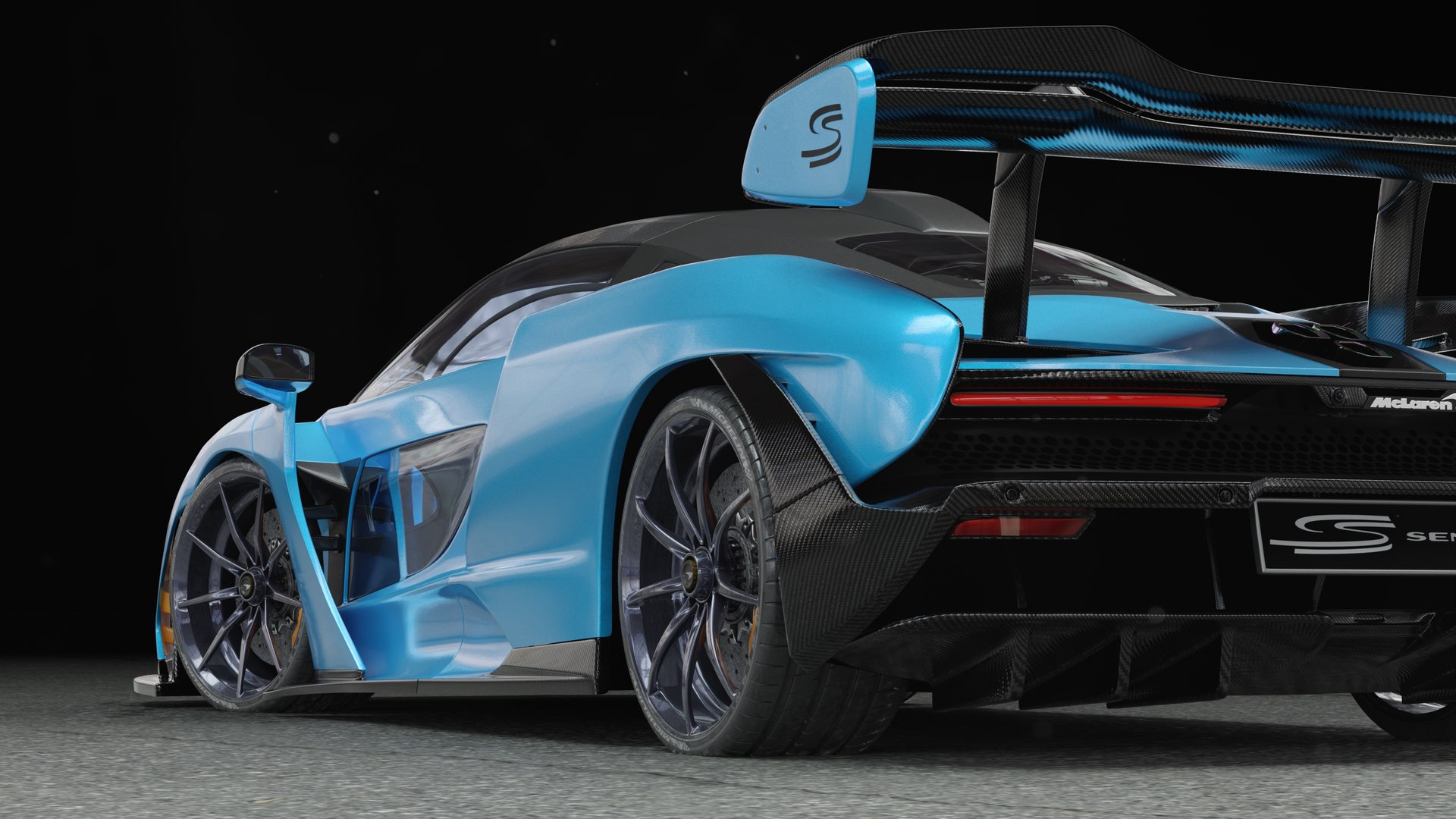 2019McLaren Senna Model - TurboSquid 1843478