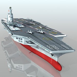 Chinese aircraft carrier CV 18 Fujian Type 003