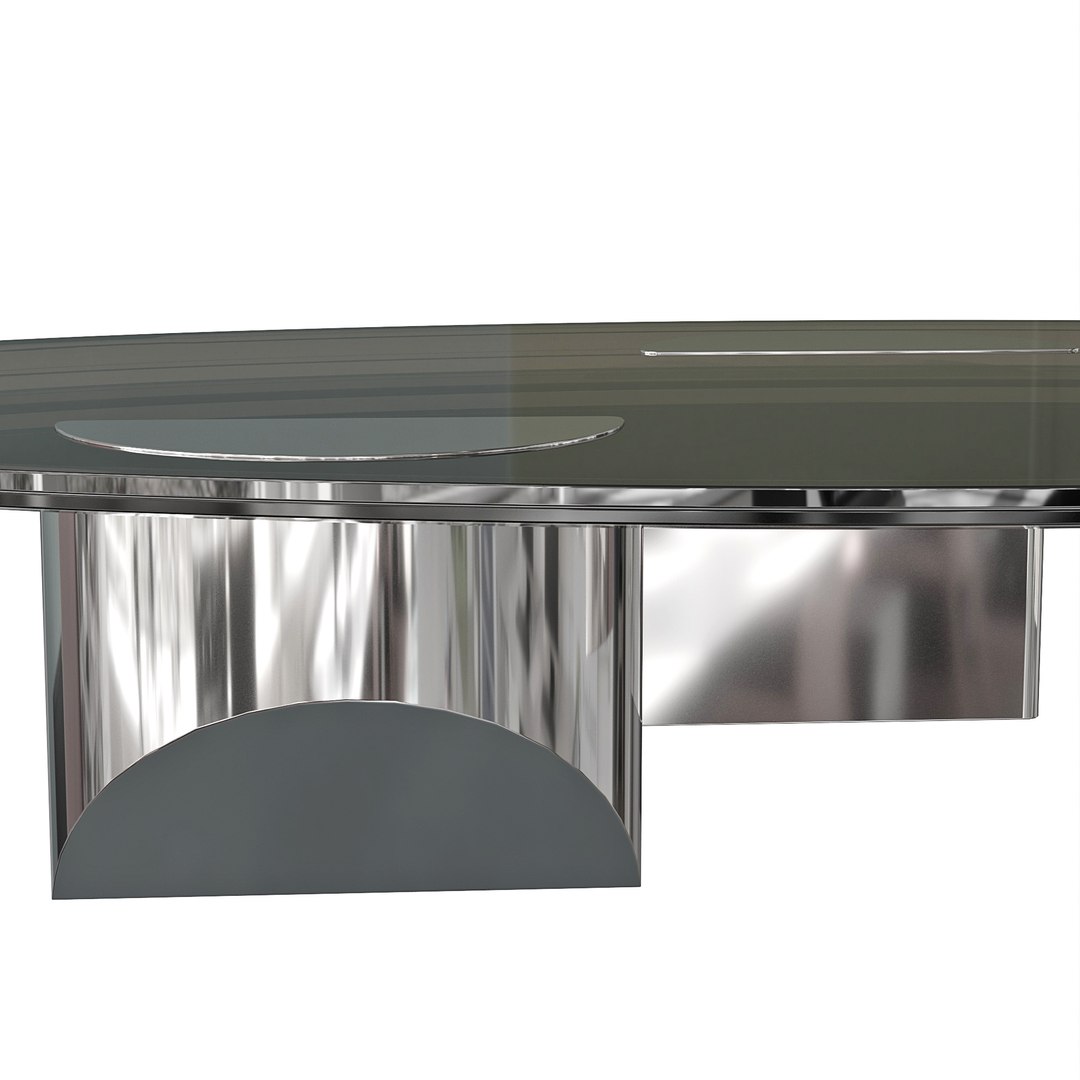 3D Minotti Coffee Table Wedge model - TurboSquid 2150681