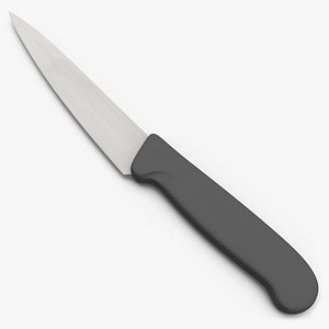 3D Utility Kitchen Knife model