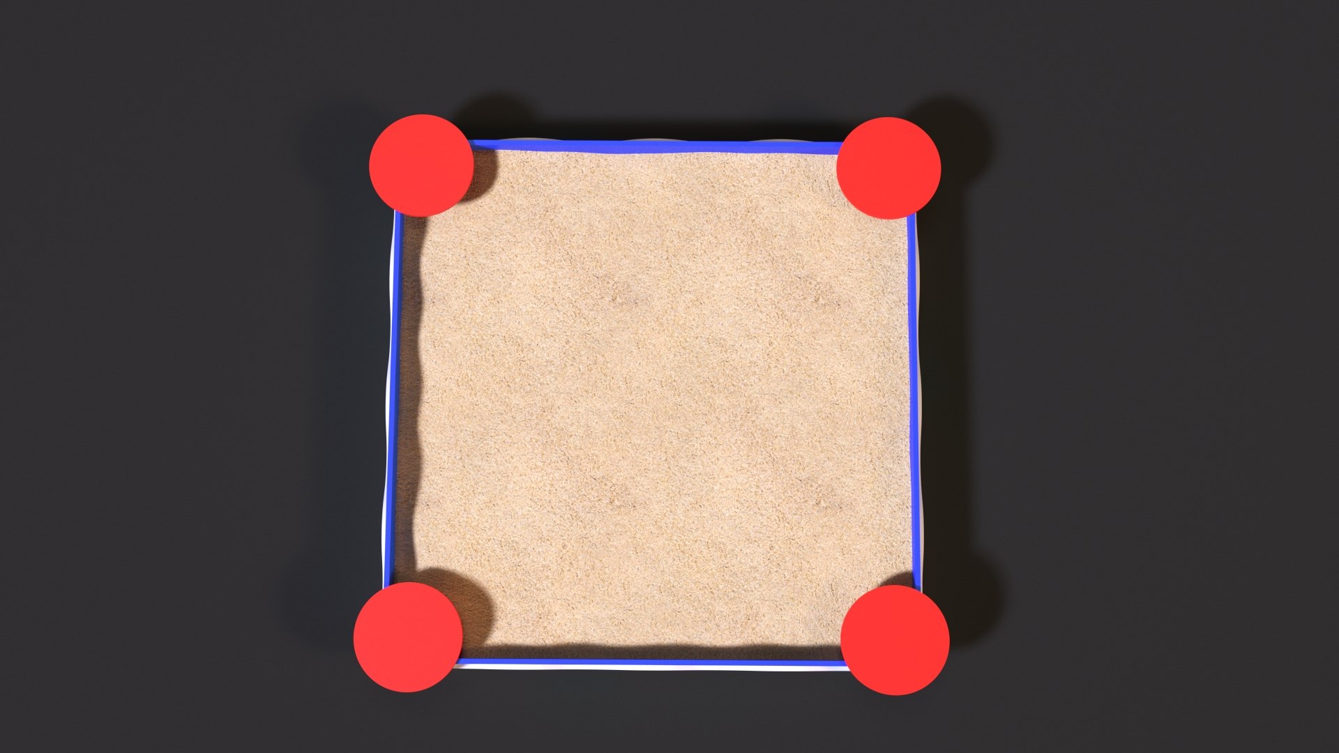 3D Sandbox With Waves Model - TurboSquid 1777420
