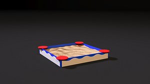 3D Sandbox with waves model