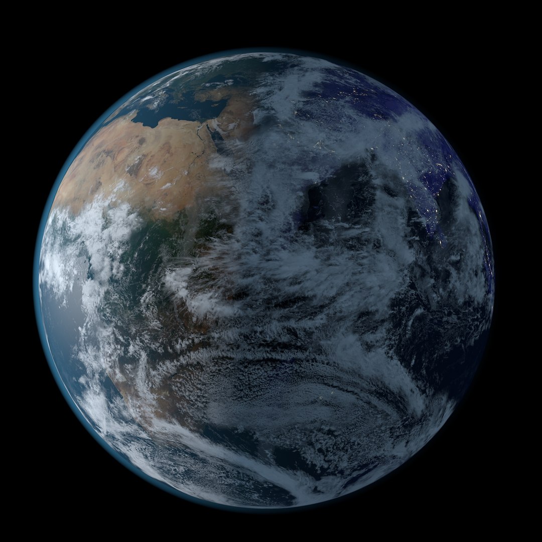 Earth Cloud 3D Model - TurboSquid 1304293