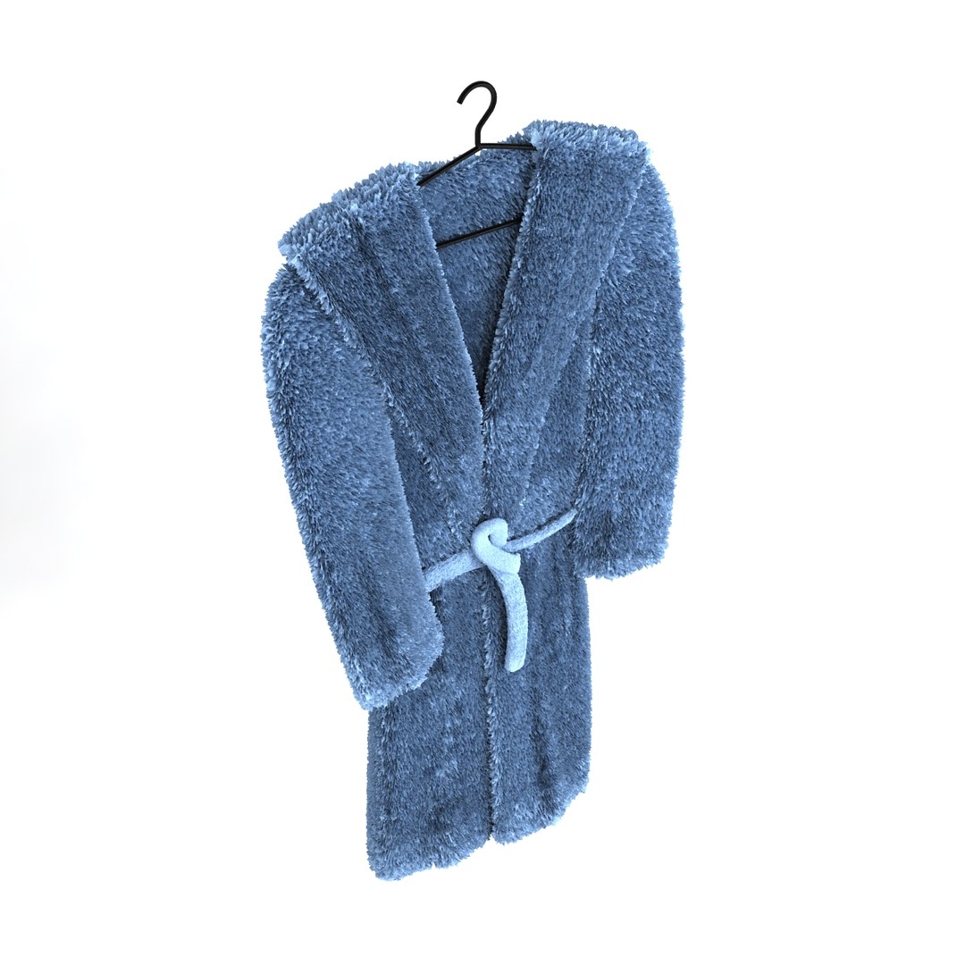 3ds max bath robe