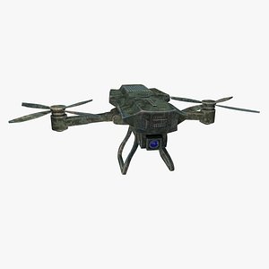 Military Drone Scout 3D
