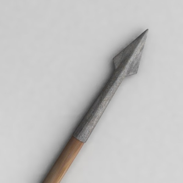 3d bow arrow crossbow model