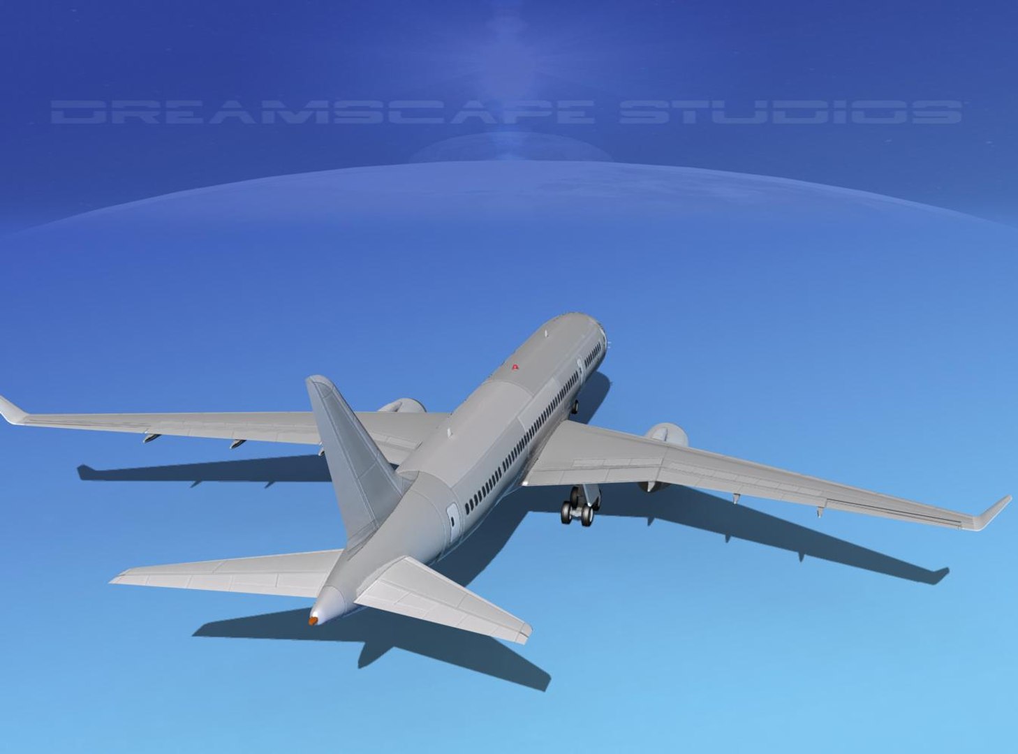 3d Airline Boeing 787-8 787