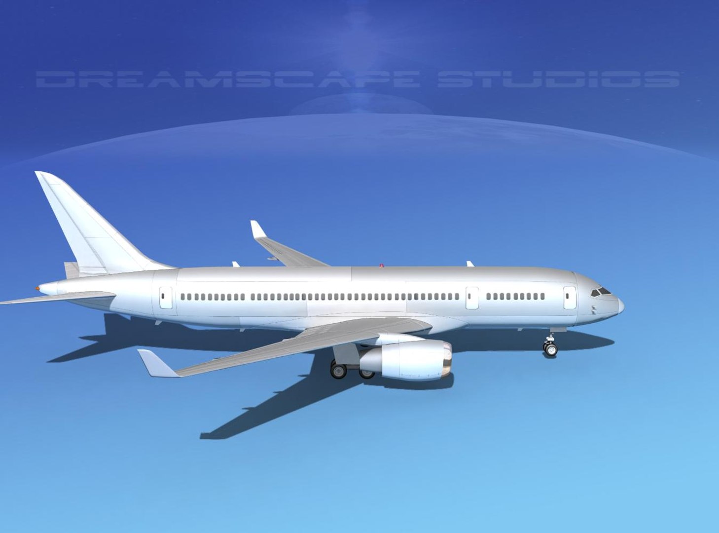 3d Airline Boeing 787-8 787