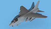 Chance Vought A-7D Corsair Base Model