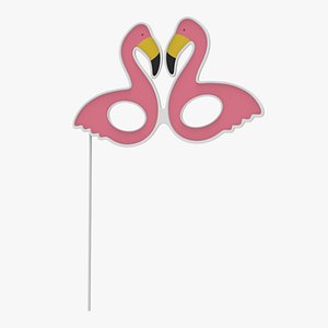 flamingo props 3D model