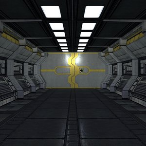 sci-fi corridor builder mht-01 3d max
