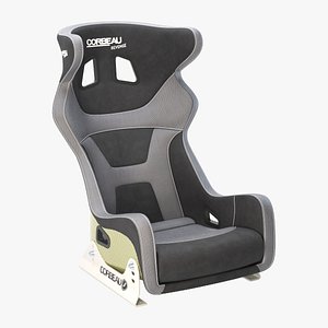 3D model Corbeau Revenge motorsport seat