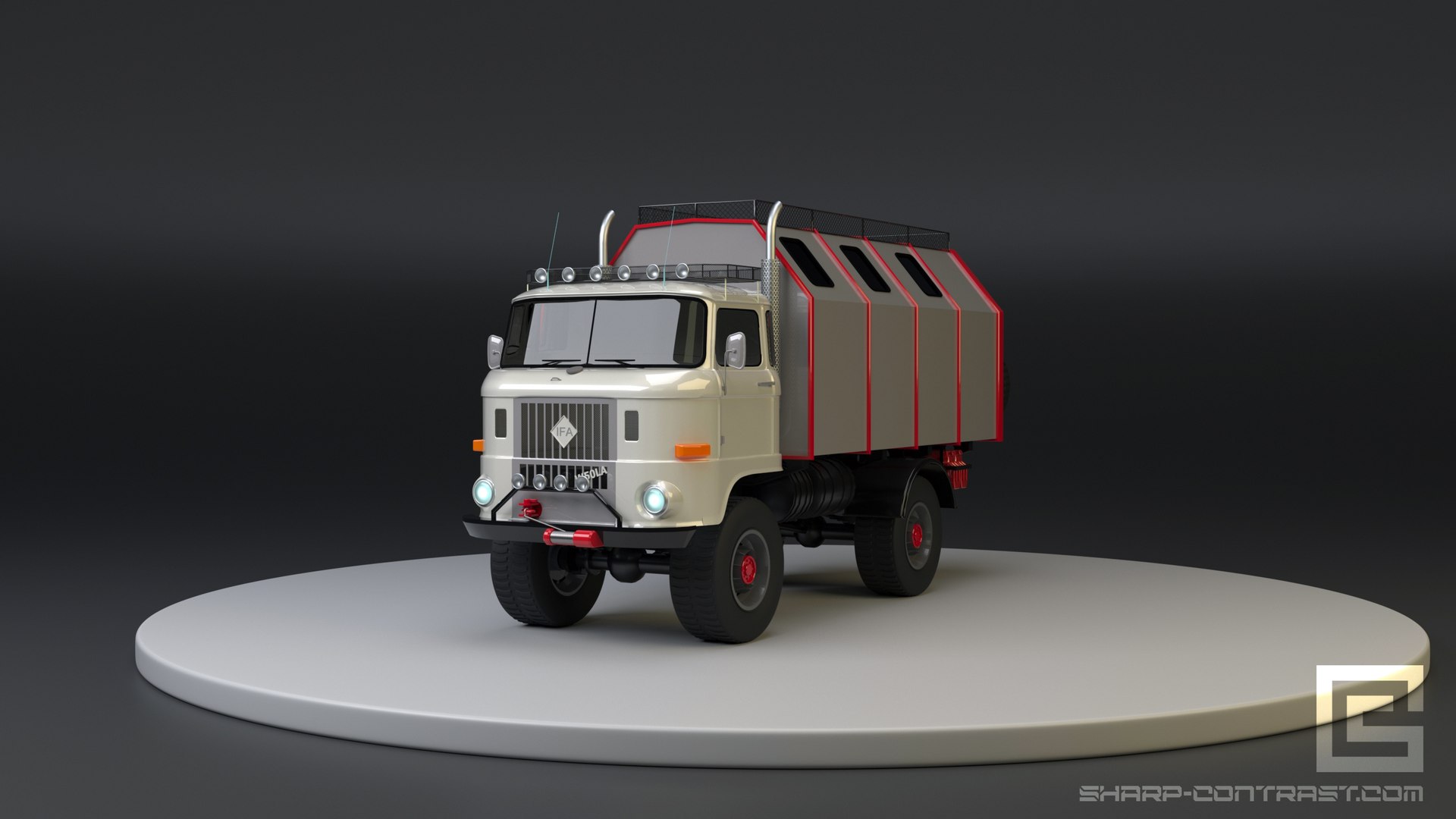 Ifa W 50 Model - TurboSquid 1508157