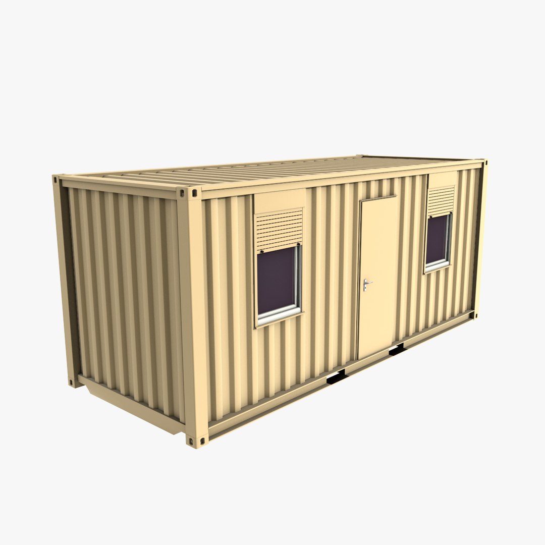 3d Obj Office Container
