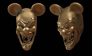 obj clown scary head