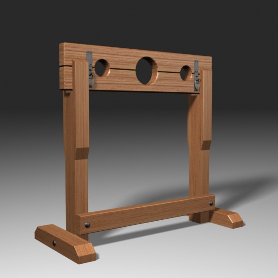 Pillory 3d Model