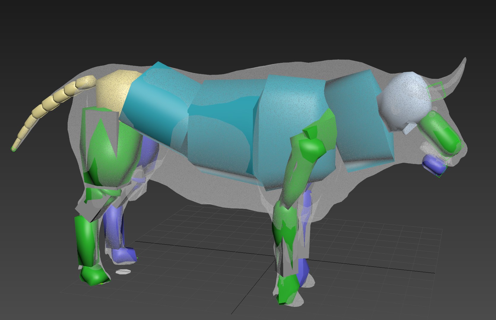 Animal Bull Model - TurboSquid 1683651