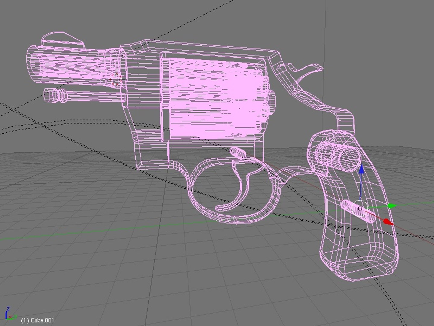 3d 38 Caliber Revolver