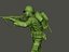American soldier ww2 Shoot Stand A2