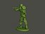 American soldier ww2 Shoot Stand A2