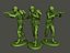 American soldier ww2 Shoot Stand A2