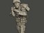 American soldier ww2 Shoot Stand A2