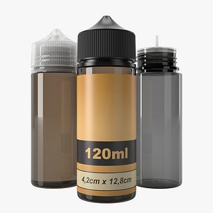 bottle 120ml type3 3D model