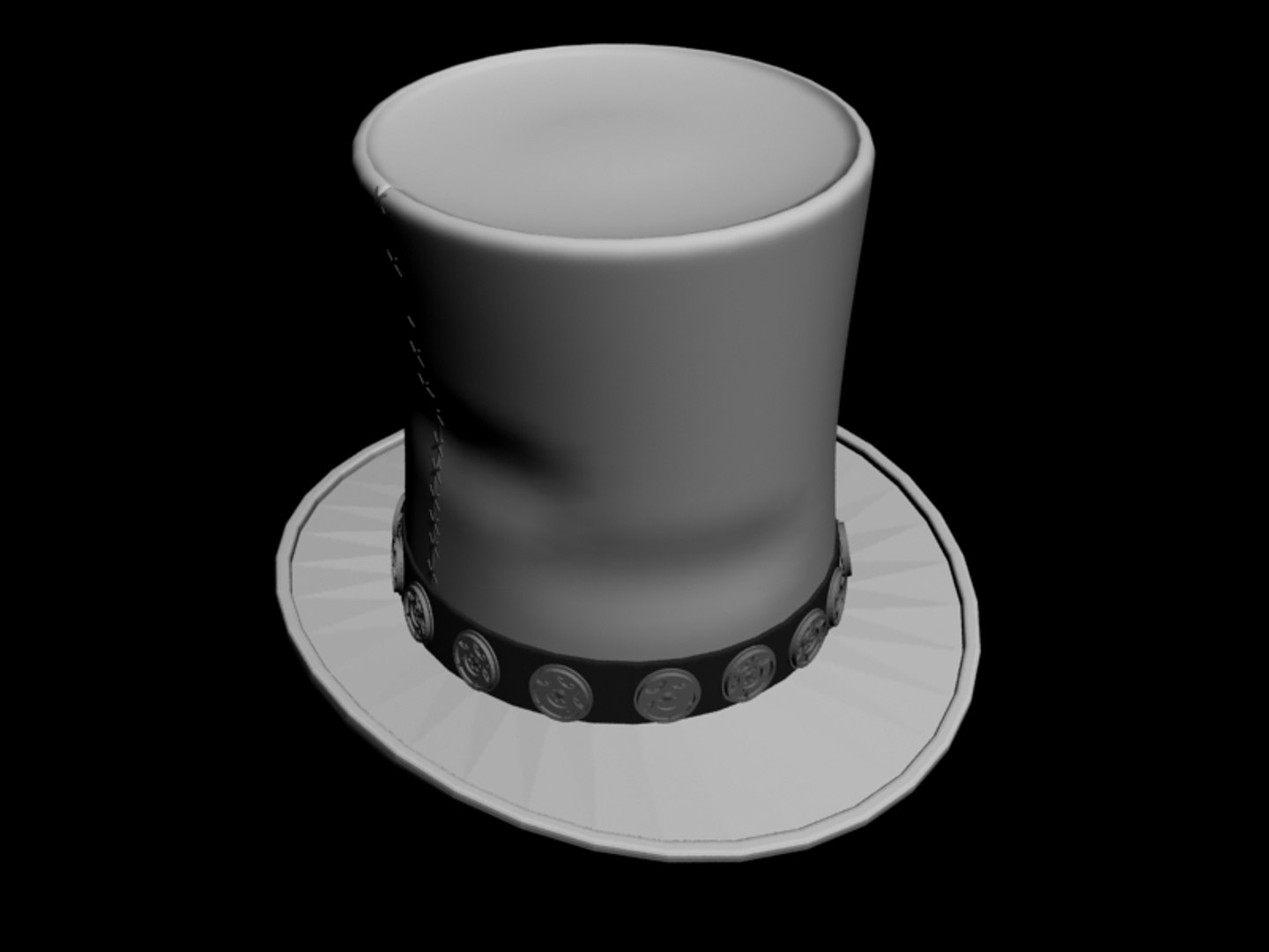 Steampunk Hat 3d Model