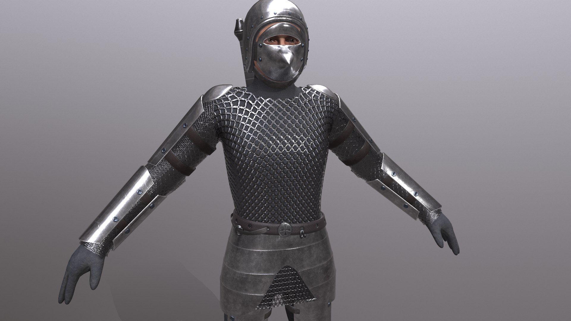 Knight Male Character Model - TurboSquid 1666527