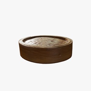 Anydrafts Bamboo steamer cover 01 3D