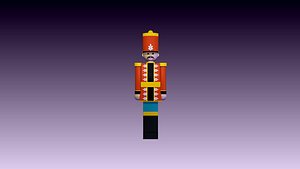 3D Nutcracker 01 model
