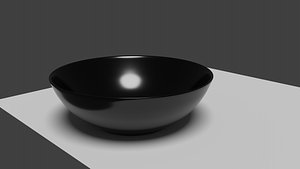 3D bowl model