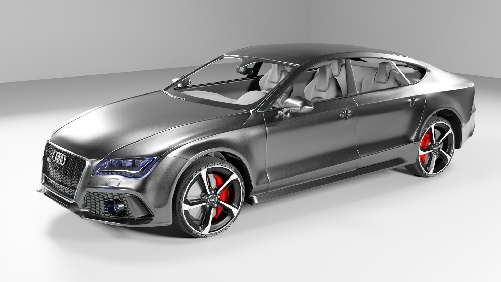 Audi RS7 2013 Sportback 3D Model - TurboSquid 2163262