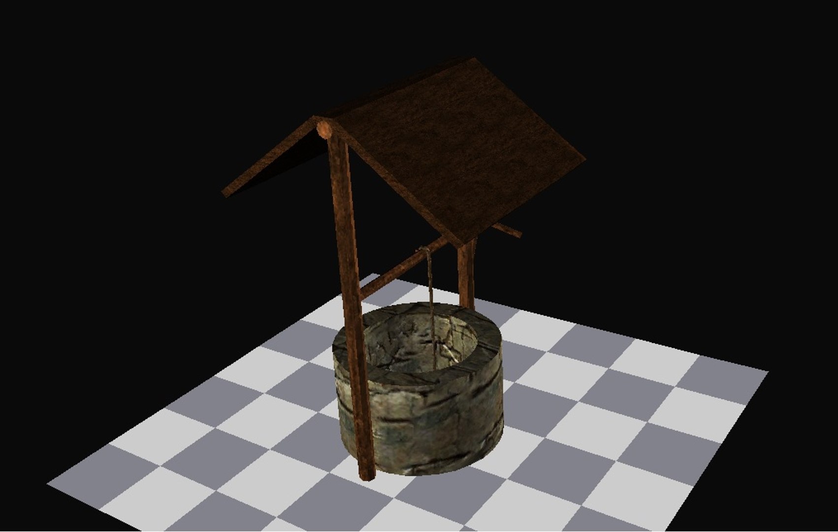 3d Water Medieval Model
