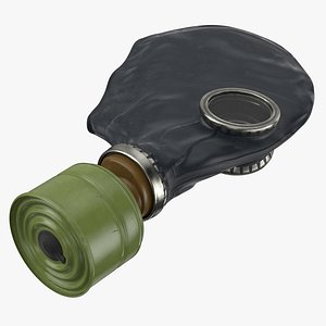Gas Mask Laying