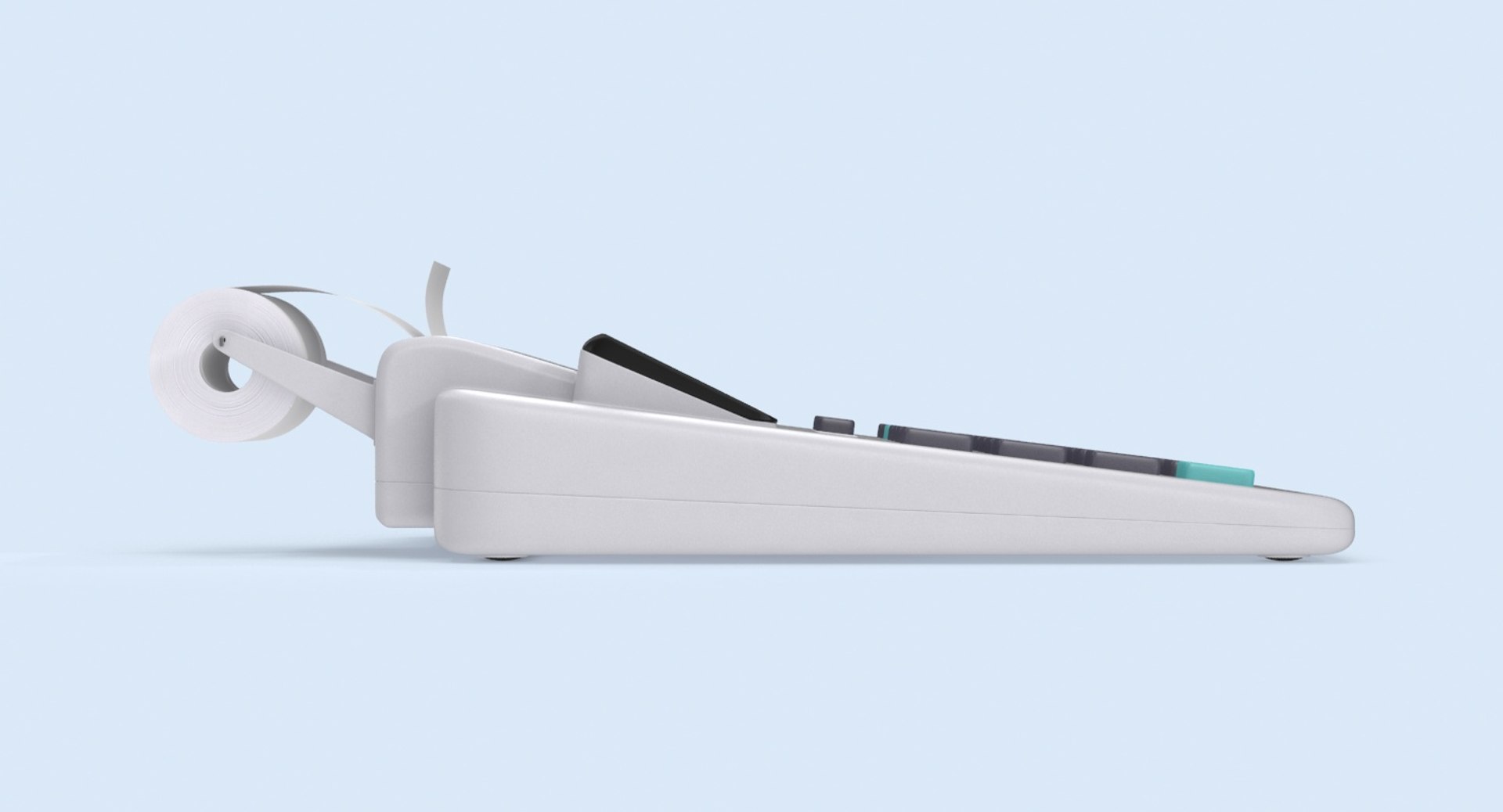 3d adding machine model