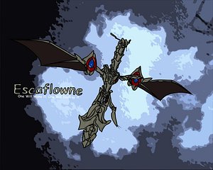 free max model escaflowne dragon