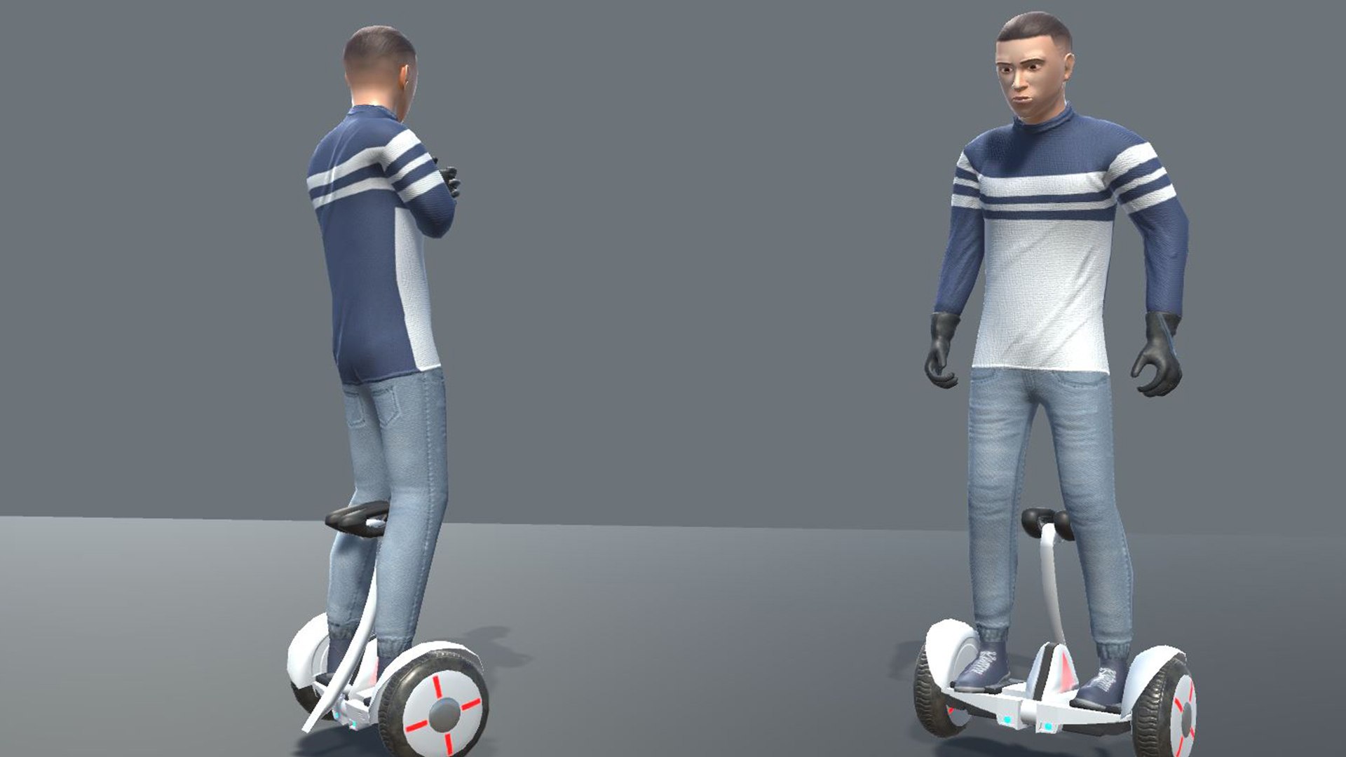 3D Self Balancing Transporter Animations - TurboSquid 1931942
