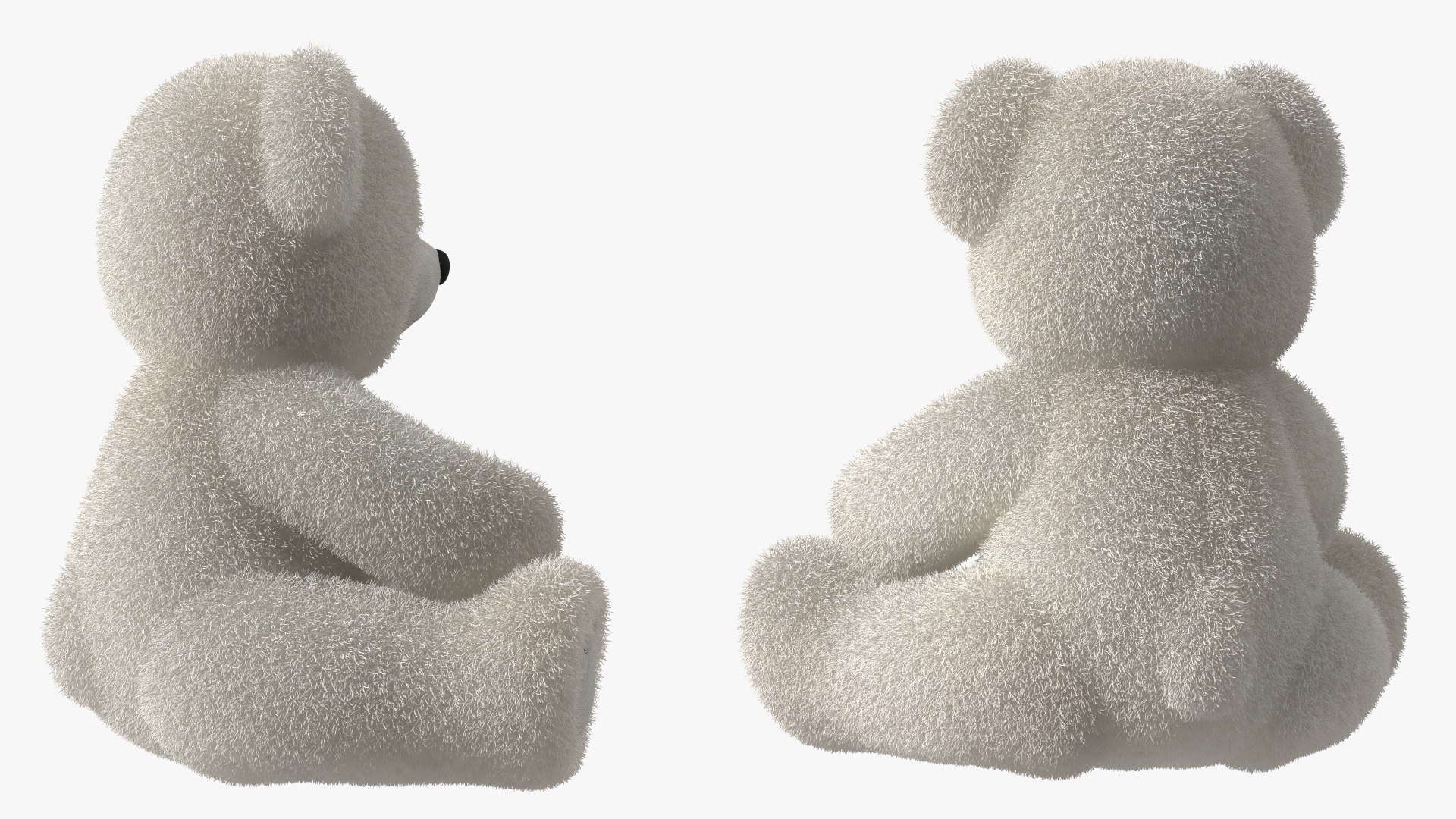 Polystyrene sitting best sale teddy bear