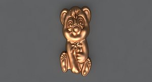 bear mold hand 3D model