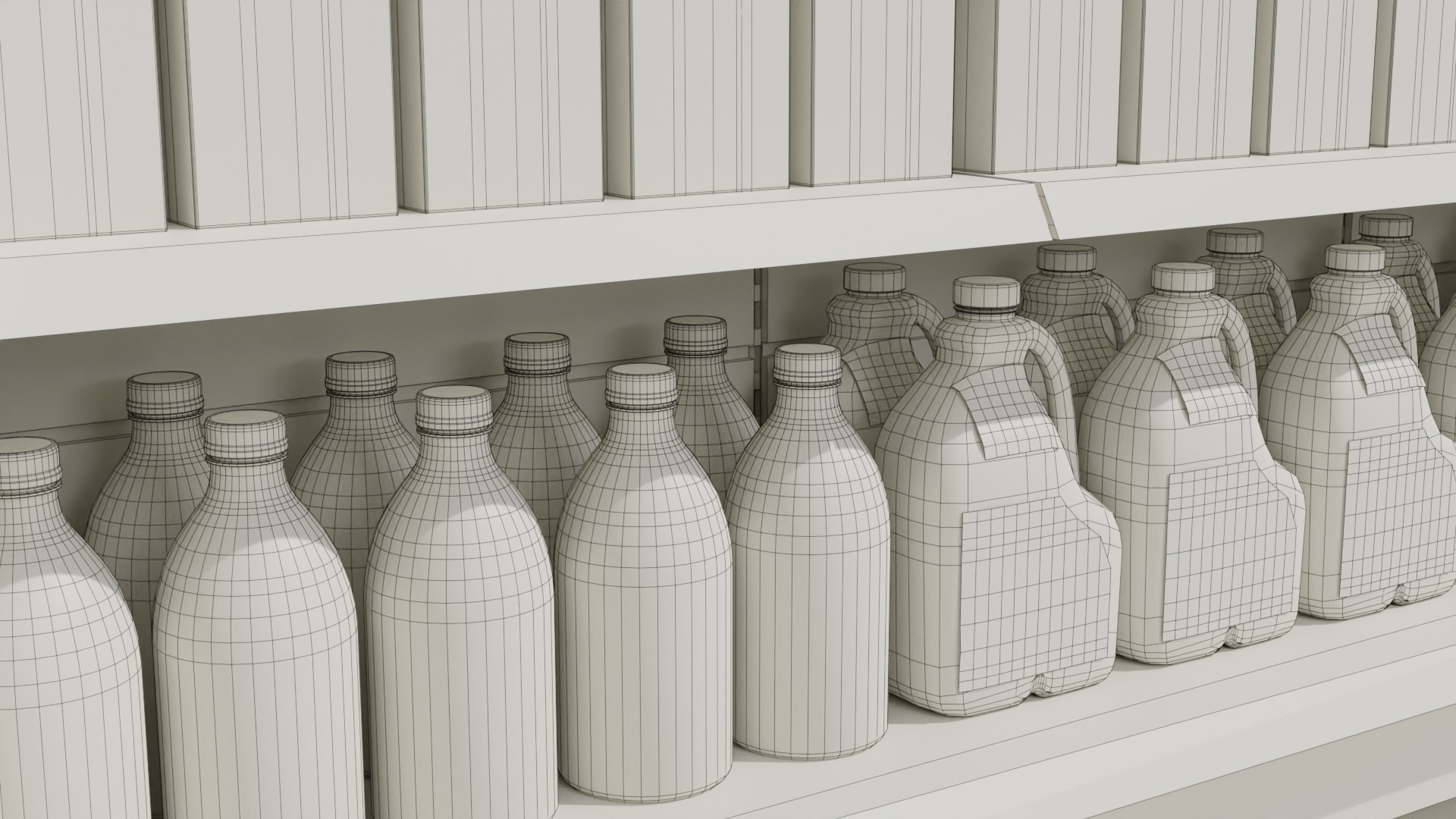 Supermarket Shelf 3D model https://p.turbosquid.com/ts-thumb/Ro/ZhNJCX/2X/ripplebottlewireframecloseup/png/1726840879/1920x1080/fit_q87/4ab41d8f76faed677622f4bbd2c439f026992db4/ripplebottlewireframecloseup.jpg