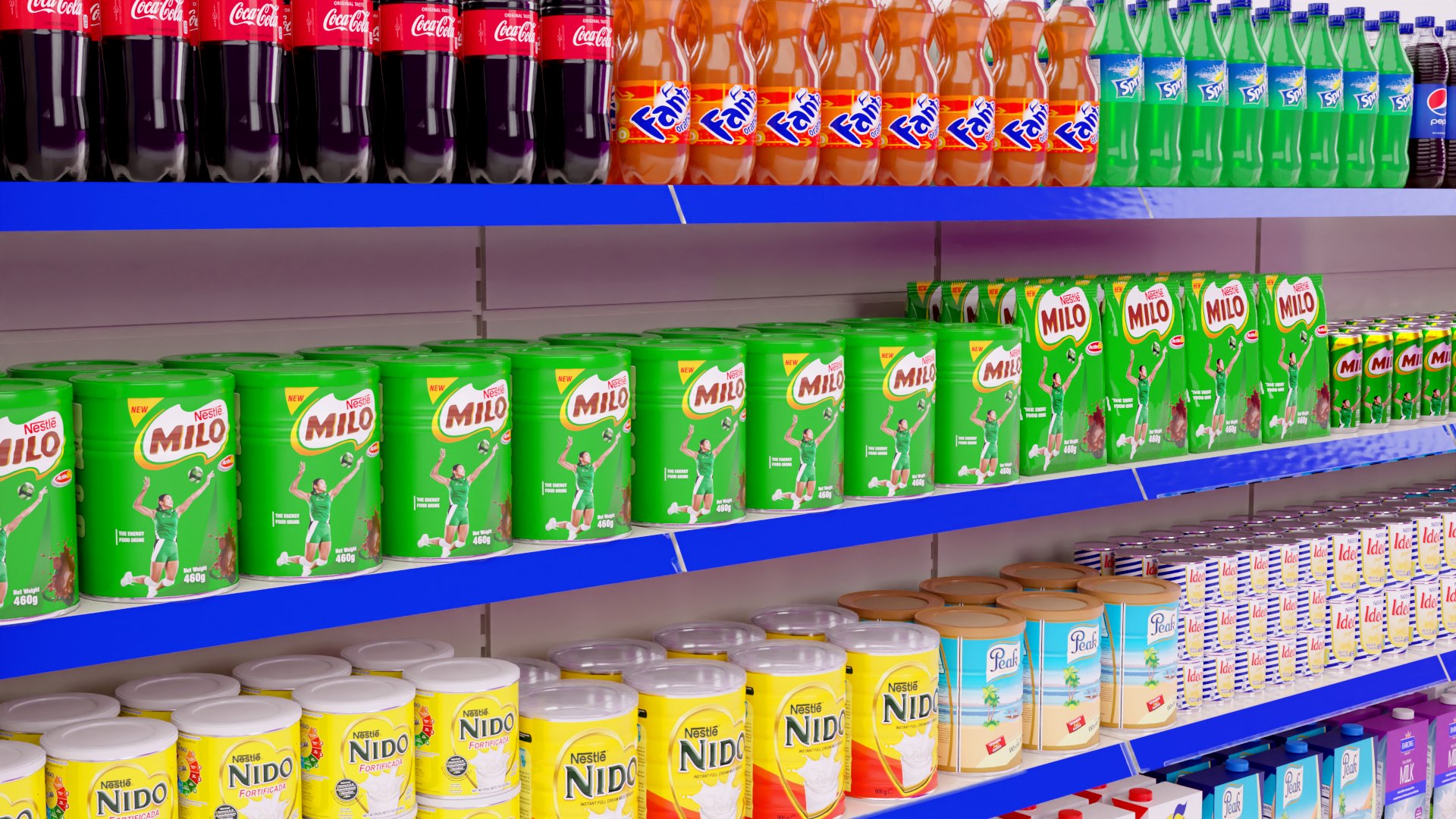 Supermarket Shelf 3D model https://p.turbosquid.com/ts-thumb/Ro/ZhNJCX/Z2/softdrinksandothercloseup/png/1726840651/1920x1080/fit_q87/46d1a05977ab2c35103fcbc31d06a15c9449d187/softdrinksandothercloseup.jpg