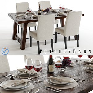 Pottery Barn Benchwright Set