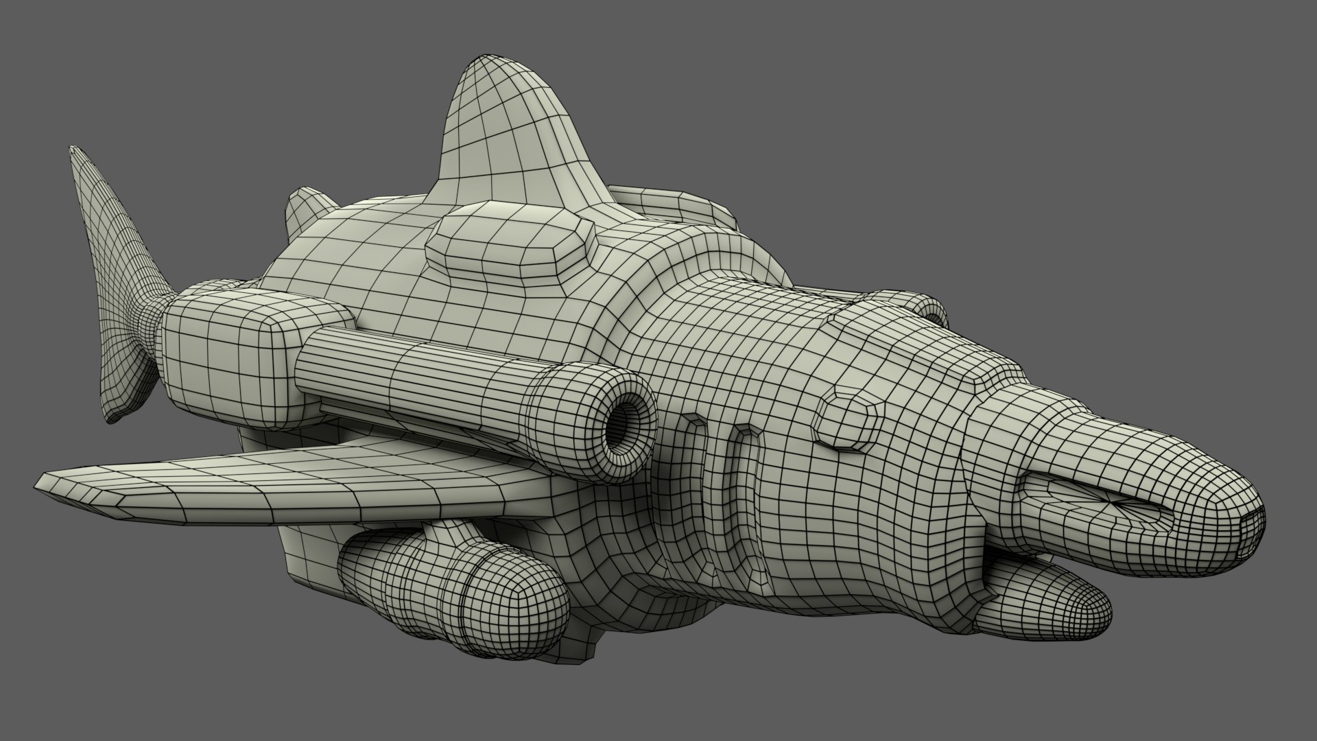 3D Sharkbot - TurboSquid 1798463