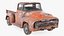 Vecchio camioncino arrugginito Ford F100