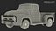 Vecchio camioncino arrugginito Ford F100